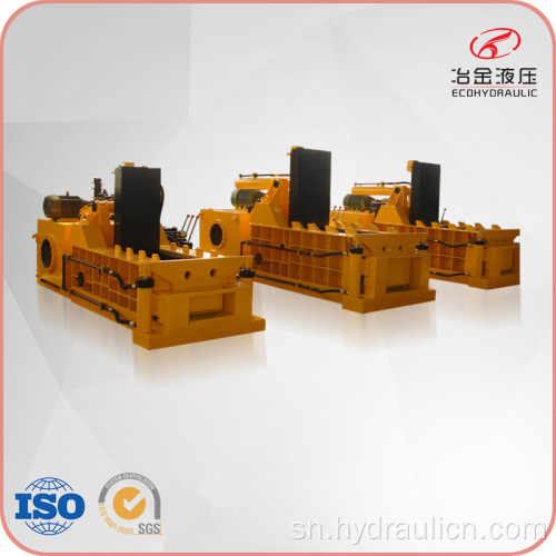 Otomatiki Hydraulic Aluminium Metal Shavings Baler Machine